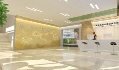 高港區城市規劃館序廳設計效果圖